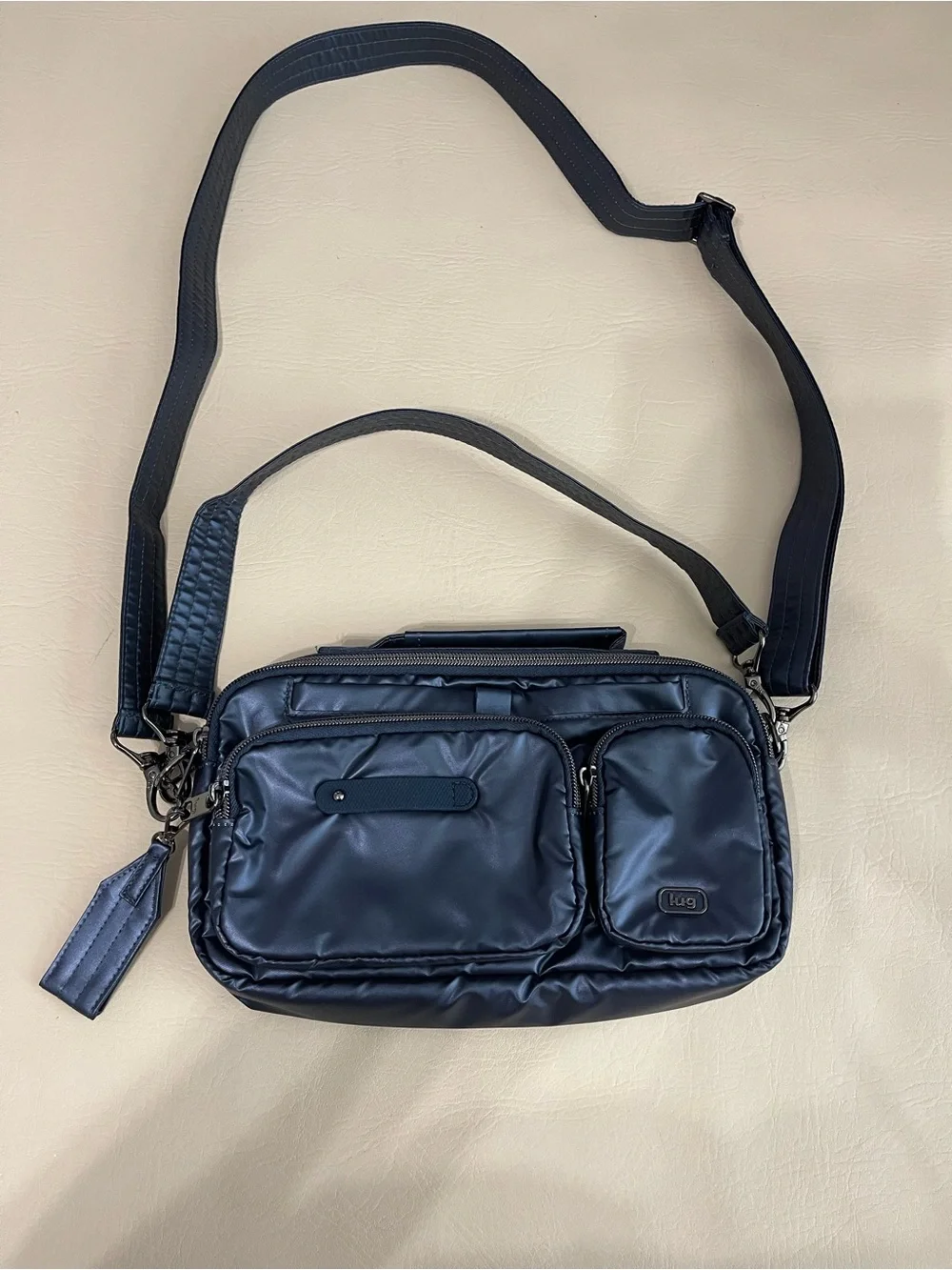 Lug Switcheroo SE Crossbody Bag - Metallic Indigo